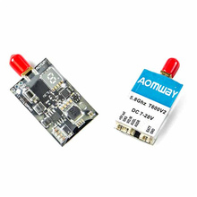 Upgrade Aomway Mini 5.8Ghz 600mW 40CH Video/Audio AV Sender Transmitter TX Wireless Transmitter Module For RC FPV Camera Drone