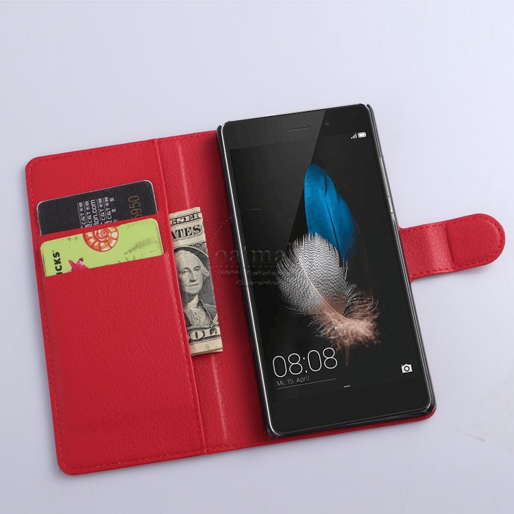 New For HUAWEI P8 lite Case Wallet Purse Leather Flip With Stand 5 inch P8 mini Cover coque funda celular Phone Bags Accessories New For HUAWEI P8 lite Case Wallet Purse Leather Flip With Stand 5 inch P8 mini Cover coque funda celular Phone Bags Accessories