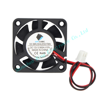 10pcs lot 3D Printer Cooling Fan 40 40 10mm 12V 0 11A With 2 Pin Dupont