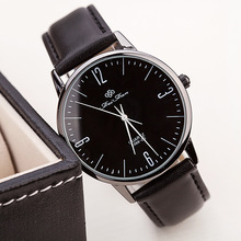 2015 nueva caliente venta la famosa marca men ‘ s reloj de cuero banda de cuarzo reloj de pulsera relogio hombre casual mujer montre femme