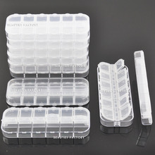 10 x Empty Rectangular Storage Case