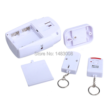 105db Home Security Wireless Motion Sensor Alarm And Siren With 2 Remote Control High Quality