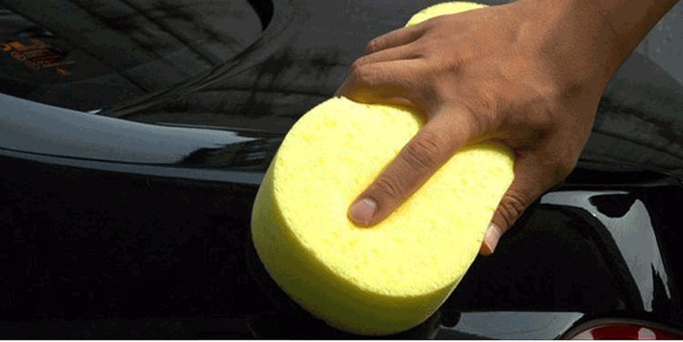 75PCS High Density Car Wash Dedicated Sponge Waxing Sponge Car Polishing Sponge 8 Figure Sponge
