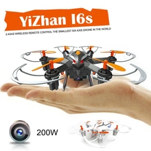 YiZhan I6S Helicopter Mini Drone with Camera 720P Aircraft 2.4G 4CH 6 Axis Stable flight RC Quadcopter