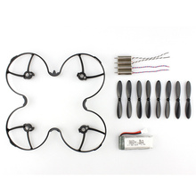 Hot Sale Hubsan X4 Plus H107P RC Quadcopter Spare Crash Parts Pack Black Protection Cover H107P 001 Accessories