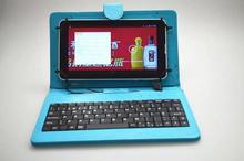Universal for All 7 7 Inch Tablet PCs Micro USB English Keyboard PU Leather Cover Case