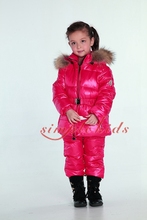 2015 winter raccoon fur chromophous fur collar set belt male female child white duck down coat