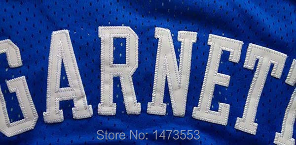 Minnesota #21 Kevin Garnett Blue Throwback Jersey_02