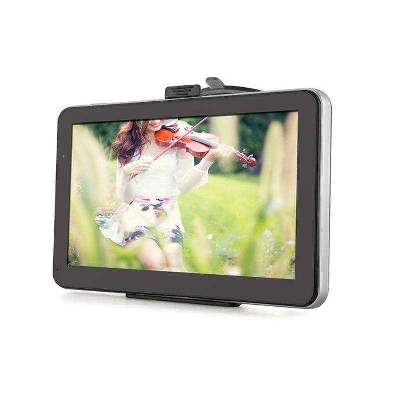 Update 7Inch HD Car GPS Navigation New Map 800M FM Portable Auto Touch Screen Satnav GPS Camera Tracker With Visor