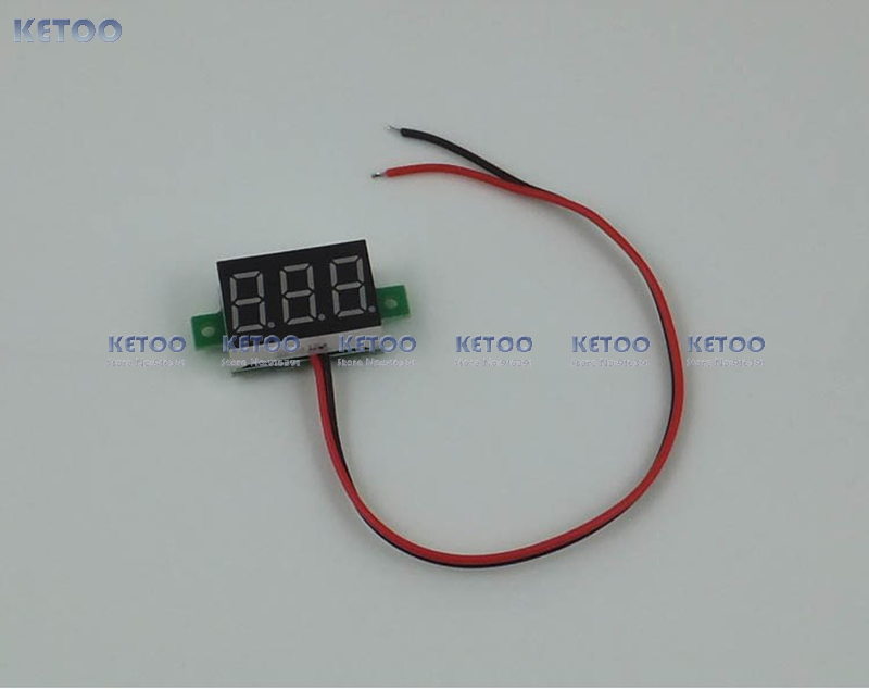 Купить 20pcs/lot dc 3-30v 2 провод синий цифровой Светодиодные ...