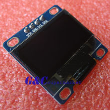 White 3-5V 0.96″ I2C Serial 128X64 OLED LCD LED Display Module