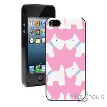 Scottie Scotish Terriers Pink protector back skins mobile phone cases for Samsung Galaxy mini S3/4/5/6/7 edge plus Note2/3/4/5