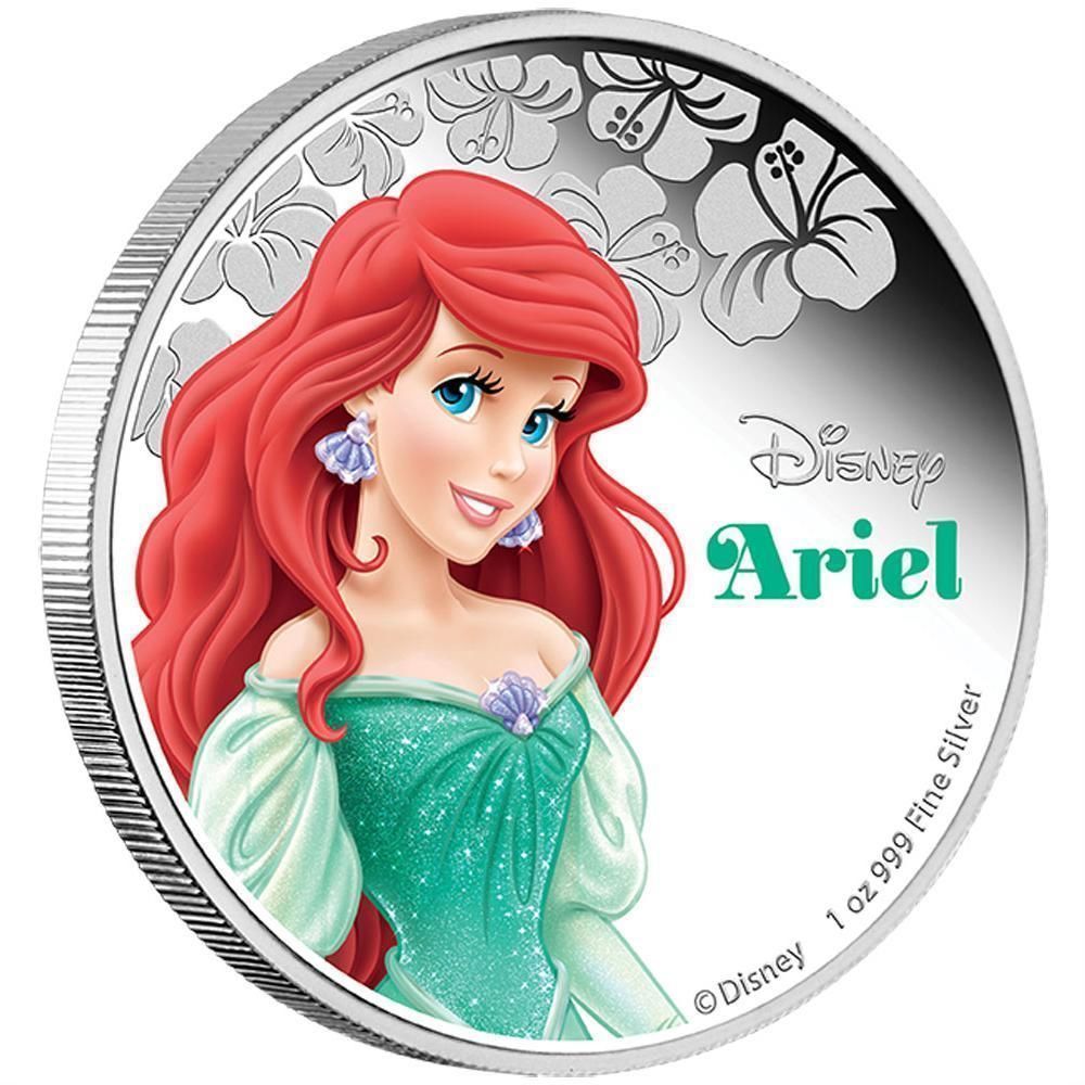 Здесь можно купить  DHL free shhipping 1OZ 999.Fine Silver Coin,2015 Princess Ariel The Little Mermaid Canada Elizabeth silver plated coin 50pcs/lot  Дом и Сад