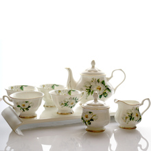 England Style Royal  Bone China Tea  & Coffee Set Fashion Coffee Set 8 Pieces Set