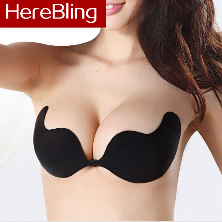 Bras Push Up Bra Bust Front Closure Strapless Women Invisible Bras Women Reusable Adhesive Backless Wholesale