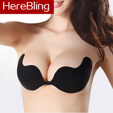 Bras Push Up Bra Bust Front Closure Strapless Women Invisible Bras Women Reusable Adhesive Backless Wholesale