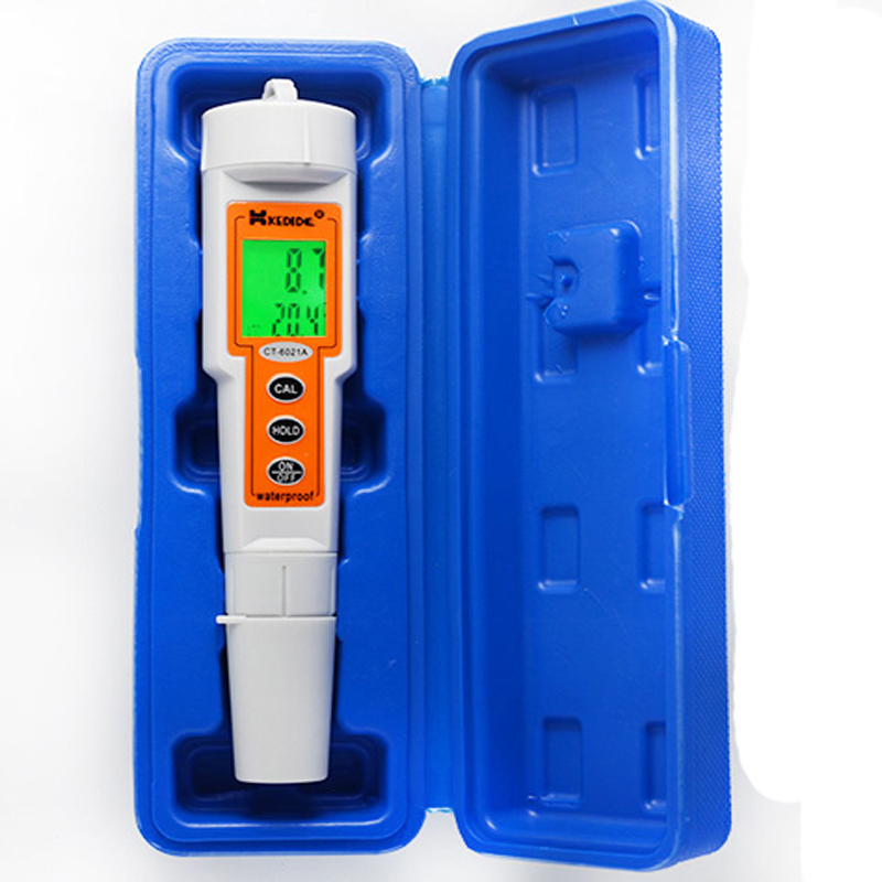Portable pH meter Waterproof Digital Pen pH tester aquarium fish tank