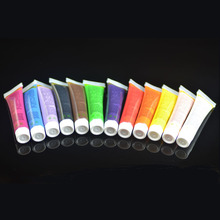 Oumaxi 12 Color Acrylic Nail Kit Paints 3D Nail Art Designs Nail Tips Acrylic Paint Tools Nail Decorations 12 ml/color C0035