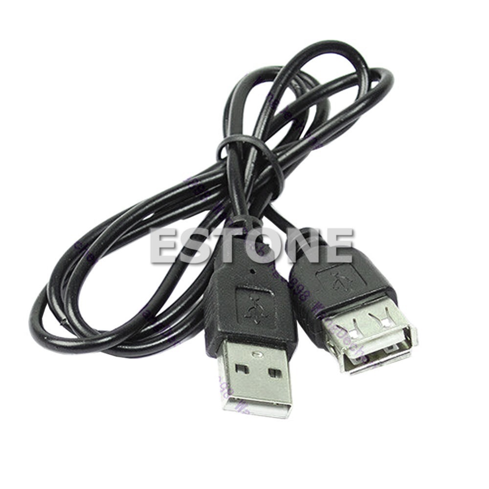 USB 2 0 Male to Female Extension Extend Cable Cord New Free shipping J117