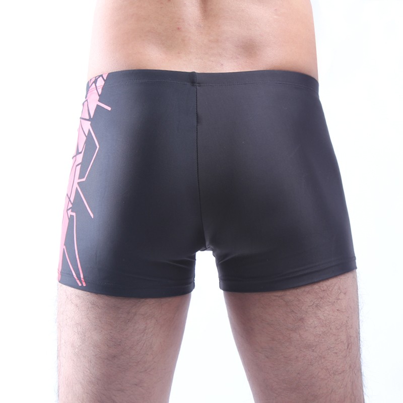 2019 2016 Fashion Geometric Imprint Mens Swimwear Trunks Fully Lined
