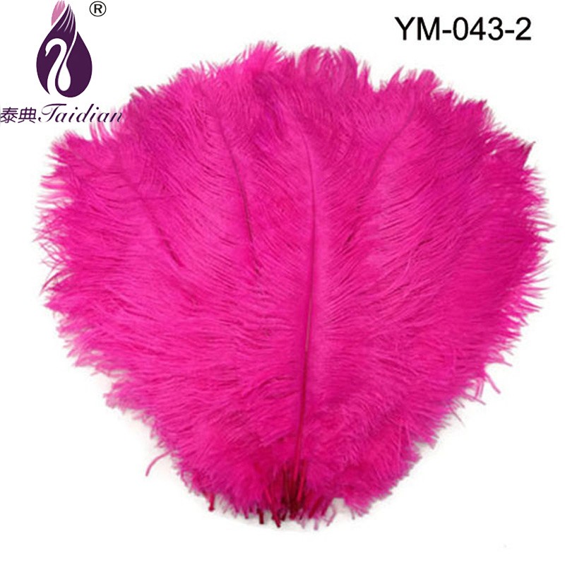 2# Ostrich Feather Plume wedding decoration, ,DIY Decoretion Feather ,Natural Ostrich Feather fringe pink