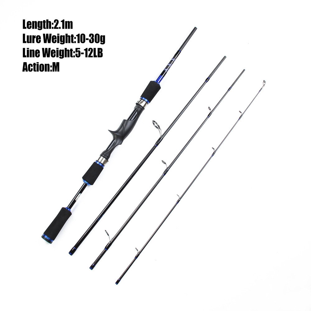 Best Multifunction Spinning Casting Rod 1.8m 2.1m Travel Spin Baitcasting Rods Super Trout Sea Beach M MH Hard Actions Tackle  (7)