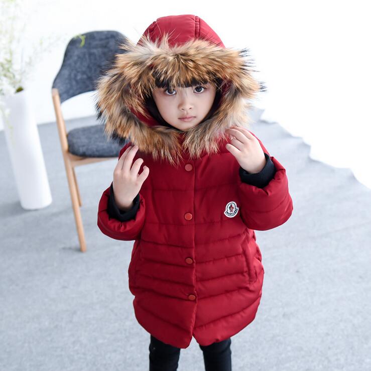 High-quality Baby Girls Winter Coats 2015 Kids Jackets For Boys Parka Down Thick Warm Outdoor Casual Windproof Children Jackets
