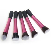 High Quality Professional 5 Pcs Makeup Brushes with Alumnium Handle Make Up 434
