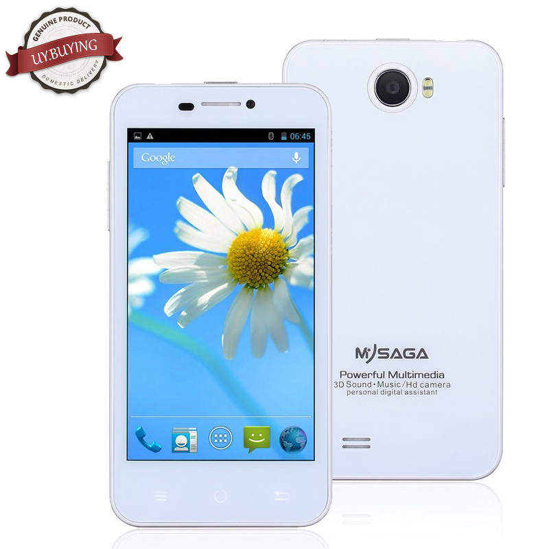 Original MYSAGA M1 Mobile Phone 4 5 MTK6589 Quad Core 1GB RAM 4GB ROM FDD LTE