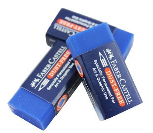 Free shipping Faber-castell faber castell 1871 - 70 blue eraser color rubber drawing eraser  stationery office & school supplies