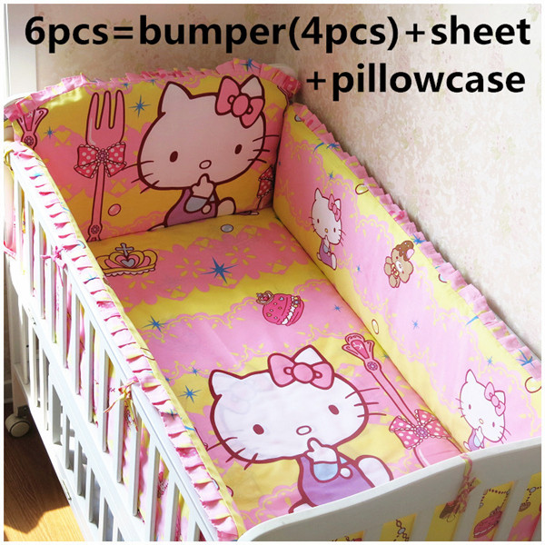 Детские товары   Promotion! Kitty Mickey 100%  Cotton Fiber Baby Sheet with Cartoon Chidren Bedding Set Baby Sheet ,130*80cm