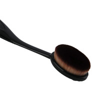High Quality Pro Oval Women Face Powder Foundation Eye Shadow Blusher Soft Shape Curve Brushes Foundation
