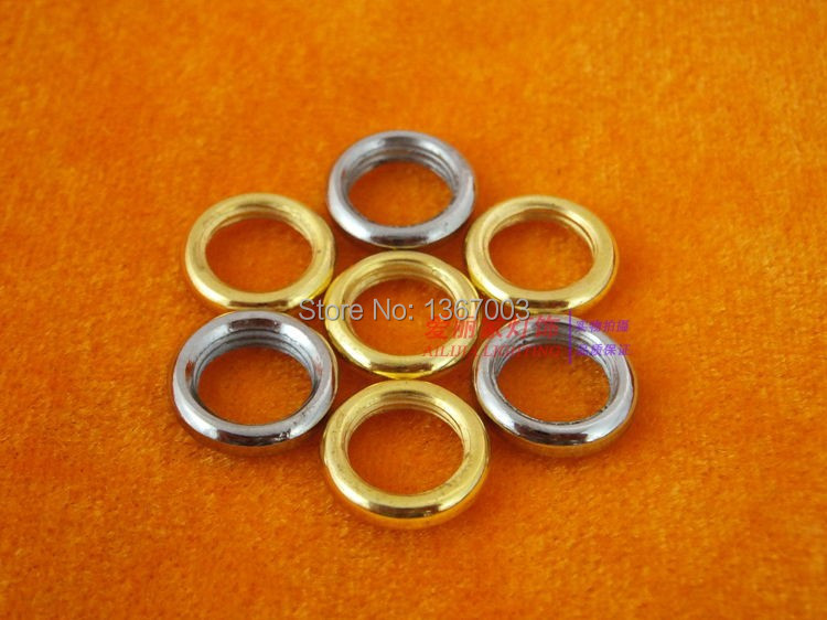 Description Picture 2 of item20pcs / 300pcs M10 Nuts Tooth Tube 10MM Screw Circle Washer Alloy Lamp Pipe Screw Nut Cap DIY Lighting Hardware