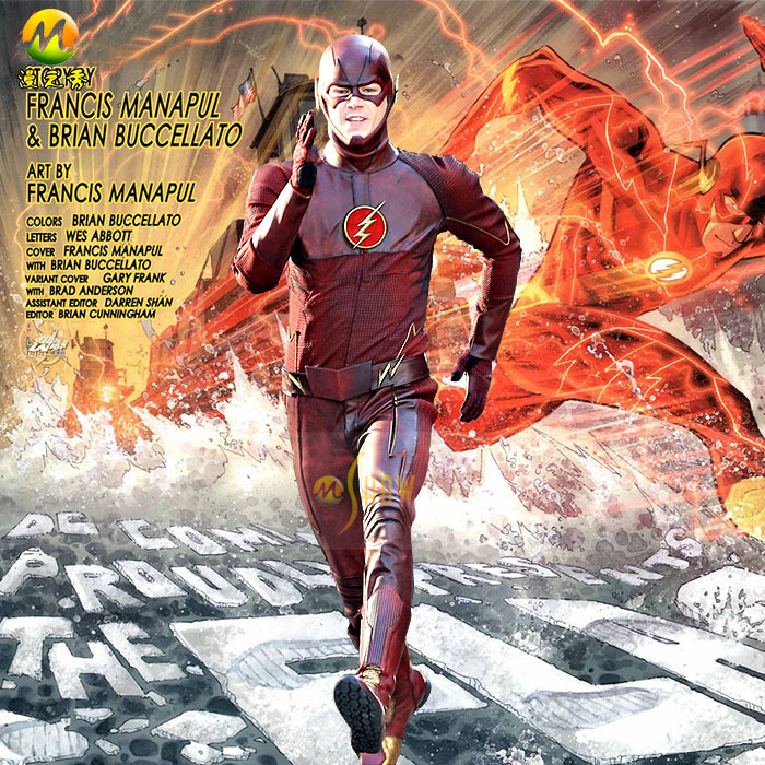 The flash adult costume