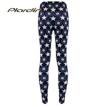 Plardin 2016 Digital Print Fitness Legging For Women Pants Leggings Captain America Leopard Hand Mouse Animation Leggings