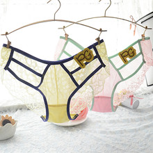 New Arrival Lace Sexy Panties Ultra-Thin Transparent Underwear Women Multicolor Briefs Candy Color Seamless Lingerie Sexy Thongs