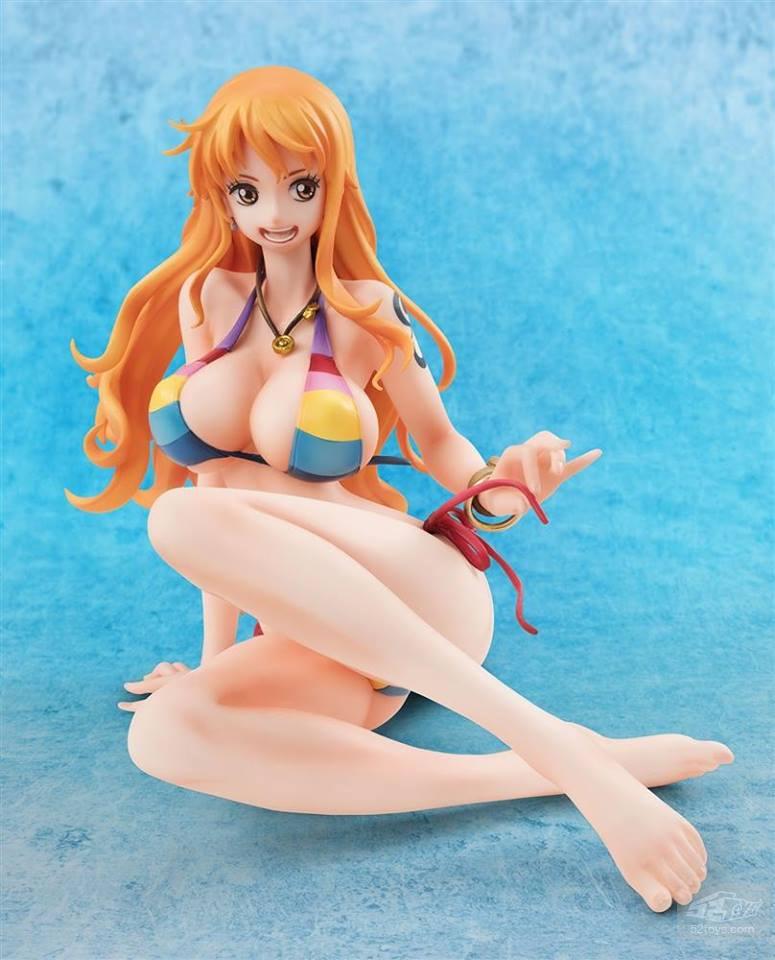 Anime One Piece POP Nami Bikini Sexy PVC Action Figure Collectible Model To...