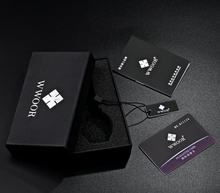 Fashion Black Square WWOOR Watch Gift Box, It will be Sale with WWOOR Watches.Not be Sale Separately. Hard Card Material