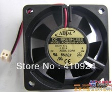 Used Free Shipping DC24V 0.09A Server Cooling Fan For ADDA AD0624HB-C71GL Server Square Fan 2-wire 60x60x20mm