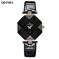QIANBA 2016 Women s Luxury Brand Leather Strap Casual Quartz Watches Lady Elegant Waterproof Popular Fashion