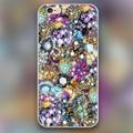 Vintage Bling Design transparent case cover cell mobile phone cases for Apple iphone 4 4s 5