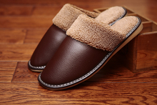 2016 Summer slipper men and women home slipper floor Cow muscle slip-resistant outsole genuine leather slippers Free shipping