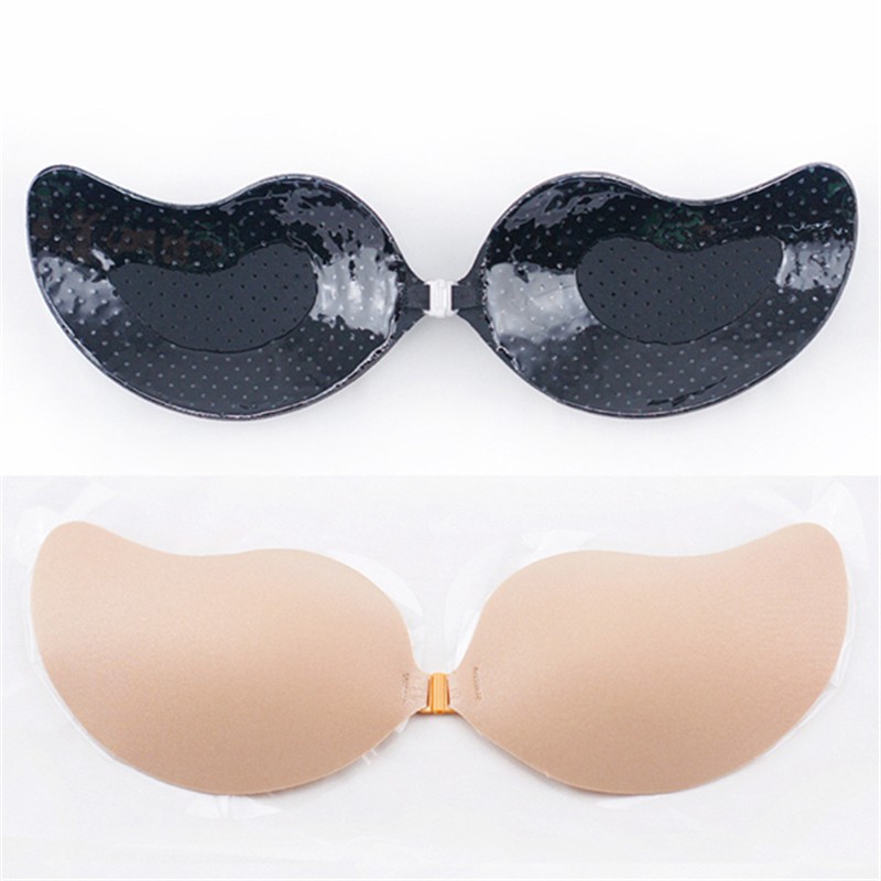 Wholesale Sexy Adhesive Bras Cup Silicone Bra Breast Enhancer Thin For Wedding Dress A/B/C/D