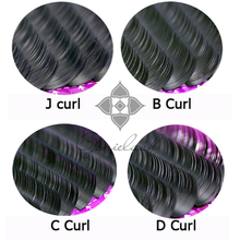 0 07JBCDL 4 pcs Lot Factory Price Top Quality 100 Handmade Eyelash Extension Grafted Natural curl