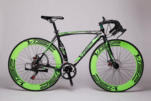 2015 New Speed Road Bicycle Disc Brake Bicicleta  Fast VISP RD-Machete AL 52cm 700C X 70mm Road Bike