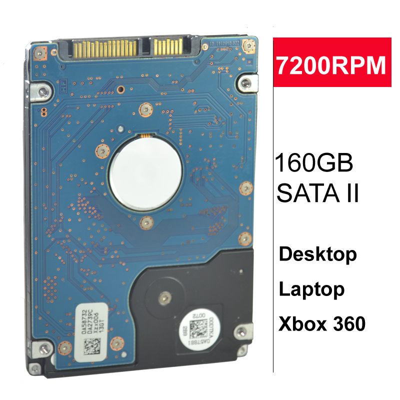 7200RPM HDD 160GB SATA II 2.5 