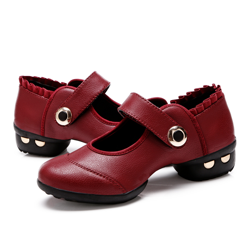 nuine square dance shoe leather ladies modern shoes