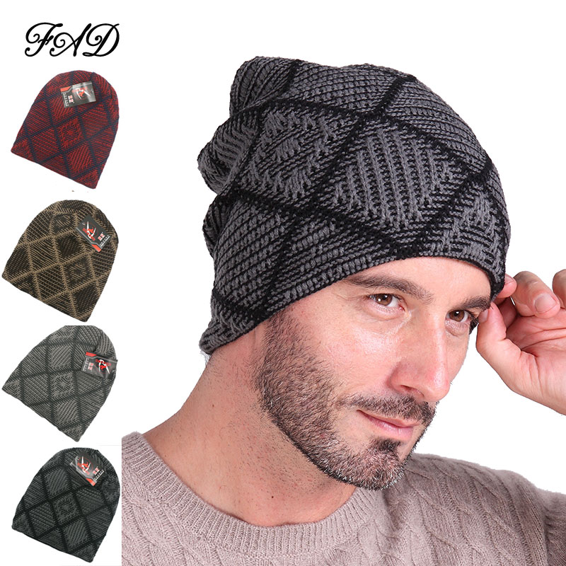 skiing Knitted Wool Winter Wap Hats Skiing Hats for beanie Warm hat hats  Men Wire Beanie