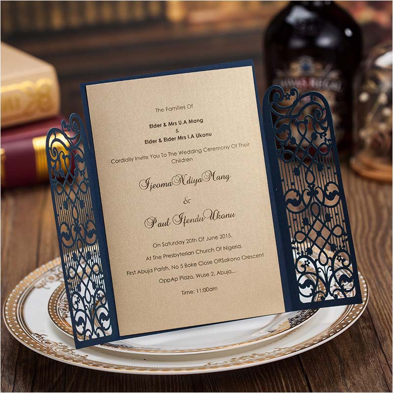 Luxury wedding invitations philippines