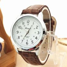 Hot Marketing 2015 Elegant Analog Luxury Sports Leather Strap Quartz Mens Wrist Watch N9 Hcandice